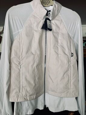 NWT PXG Women’s Pattern Double Layer Jacket White Medium $285 Retail